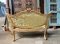 CS19 Luxury Single Golden Sofa with Carving