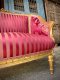 CS24 French Style Luxury Sofa with Red Fabric