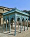 Antique Wooden Gazebo in Blue color