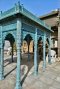 Antique Wooden Gazebo in Blue color