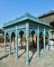 Antique Wooden Gazebo in Blue color