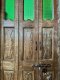 Old Wood Glass Door 3 Panels