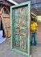 Vintage Green Solid Door