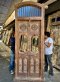 Original Arabic Carved Wooden Door