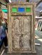 Entrance Door Distressed Color with Glass Top