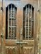 Double Door Teak Wood Colonial Carving