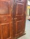 Double Door Teak Wood Colonial Carving