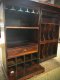 Brass Decor Wine Bar Cabinet