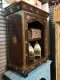 Wooden Display Cabinet with Brass