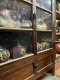 Vintage Glass Teak Cabinet