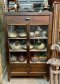Vintage Glass Teak Cabinet