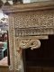 CL45 Carved Console Table in White Antique Finishing