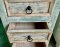 Vintage White Bedside Drawers Set of 2