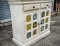 White 2 Doors Sideboard with Tiles