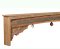 Ornate Two Sides Console Table Antique Beam