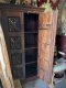 CTL34 Antique Colonial Cabinet Perforated Doors