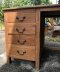 WT2 Large Teak Work Table Functional 2-Side Storages