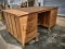 WT2 Large Teak Work Table Functional 2-Side Storages