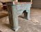 CL44 Carved Console Table in Blue Antique Finishing