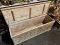 BX49 Large White Chest Carved Florals