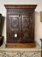 Antique 2 Doors Cabinet with Classic Carving