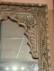 White Arch Carved Mirror