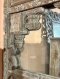 Antique Carved Wood Mirror Large Size