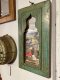 Vintage Arch Green Wall Mirror