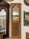 MR131 Tall Wall Mirror with Birds Carving