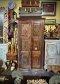 Colonial Carving Wooden Cabinet