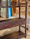 Large Teak Wooden Shelves with Drawers