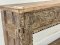 Console Table Front Carved Lime Finishing