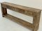 Console Table Front Carved Lime Finishing