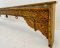 Magnificent Long Antique Console Table Hand Painted