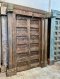 M20 Rustic Color Colonial Door with Nice Top Carving