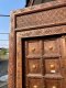 Brass House Door with Nice Carving Top Panel