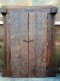 M22 Amazing Patina Colonial Door with Brass Flowers