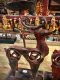 Red Deers Candle Stand Set