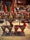 Red Deers Candle Stand Set