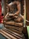 Antique Clay Buddha Statue