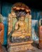 Buddha One Wood Painted Statue