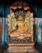 Buddha One Wood Painted Statue