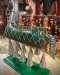 DCI80 Green painted horse with bells