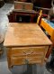 Wooden Bedside with 2 Drawers