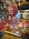 DCI101 Buddha Red Carved Stone