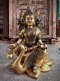 BRI41 Devi Saraswati Rare Brass Statue