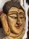 DCI116 Indian One Wood Carved Buddha Face