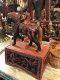 DCI129 Burmese antique Box with Nat Riding Horse