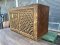 BX59 Vintage Wooden Perforated Box