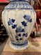 Chinese Ceramic Vase Blue Painting